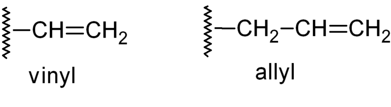 Key Difference - Allylic vs Vinylic Carbons